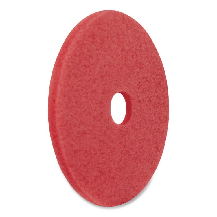 AMERICO MANUFACTURING CO Buffing Pad, 16" Diameter, Red, 5/Carton (AM7404416) thumbnail 4