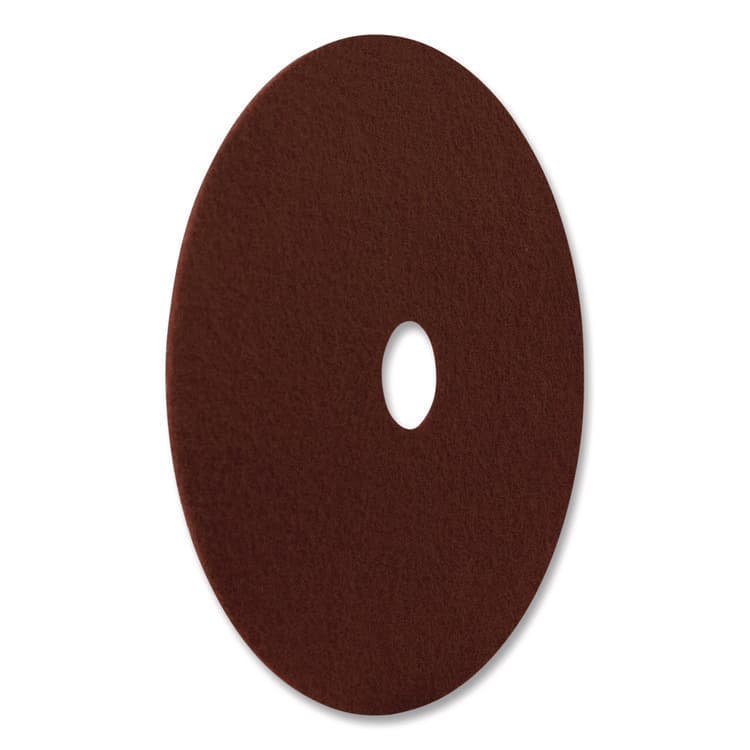AMERICO MANUFACTURING CO EcoPrep EPP Specialty Pad, 15" Diameter, Maroon, 10/Carton (AM7420715) thumbnail 4
