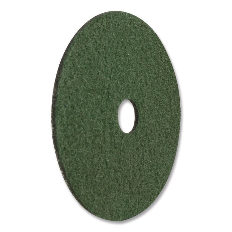AMERICO MANUFACTURING CO Black Diamond 3000 Grit Diamond Pad, 17" Diameter, Black and Green, 2/Carton (AM7442417) thumbnail 4