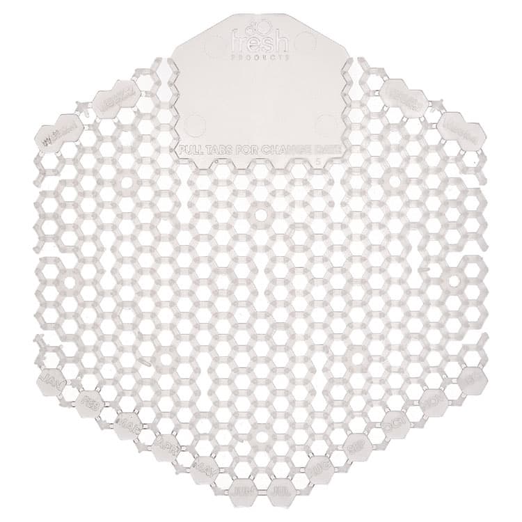 FRESH PRODUCTS Wave 3D Urinal Deodorizer, Honeysuckle Scent, Clear, 58 g, 10/Box, 6 Boxes/Carton (FRS3WDS60HON)