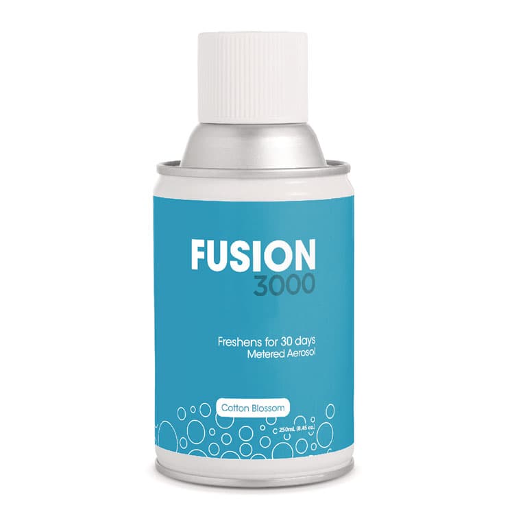 FRESH PRODUCTS Fusion Metered Aerosols, Cotton Blossom, 8.45 oz Aerosol Spray, 12/Carton (FRSMA12BL)