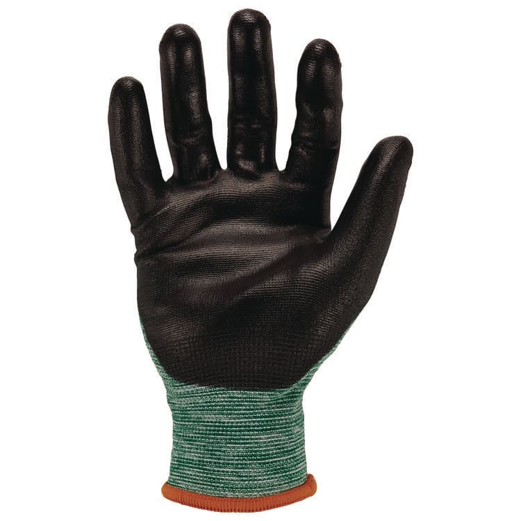 TENACIOUS HOLDINGS, . ProFlex 7002-ECO Recycled PU Coated Gloves, EN388: 3131, 7" Long, X-Small, Green, Pair (EGO10561) thumbnail 2