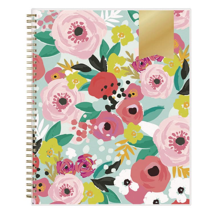 BLUE SKY Day Designer Secret Garden Mint Frosted Weekly/Monthly Planner, Floral Artwork, 11 x 8.5, 12-Month (Jan to Dec): 2026 (BLS140101) thumbnail 2