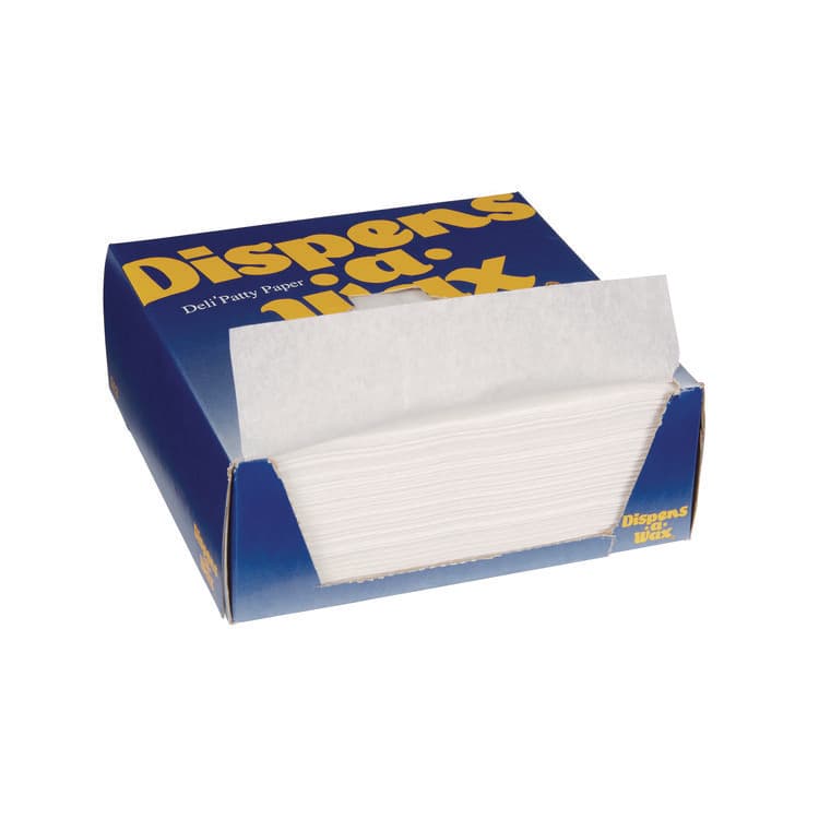 DIXIE FOOD SERVICE Dispens-A-Wax Waxed Deli Patty Paper, 5.5 x 5.5, 1,000/Box, 24 Boxes/Carton (DXE512) thumbnail 2
