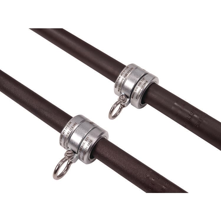 TENACIOUS HOLDINGS, . Squids 3791 Sleever/Connecting Bar Lock Collar with Tool Attachment Point, 7 lb Max Working Capacity, 0.87" Long, Silver (EGO19107) thumbnail 4