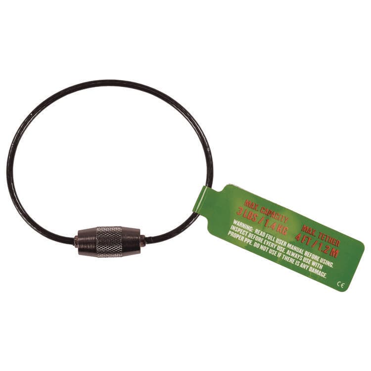 TENACIOUS HOLDINGS, . Squids 3708 Wire Tool Attachment w/Screw Gate Tool Tail, 3 lb Max Working Capacity, 6" Long, Black, 6/Pack (EGO19713) thumbnail 2