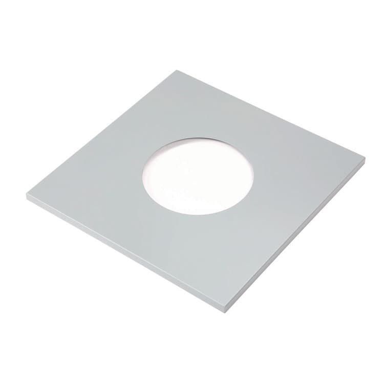 ALPINE INDUSTRIES 29 Gallon Trash/Recycling Cans, Steel, Blue Recycling with Circle Lid, Black Trash Can with Square Lid (ALH4450BLKKIT6) thumbnail 3