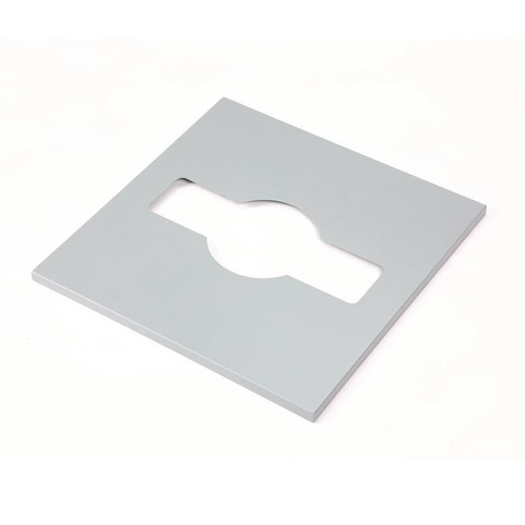 ALPINE INDUSTRIES 29 Gallon Trash/Recycling Cans, Steel, Green Compost Can with Mixed Lid, Black Trash Can with Square Lid (ALH4450BLKKIT13) thumbnail 3