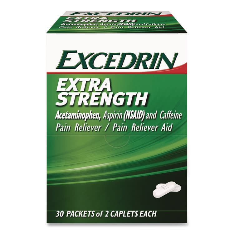 ACME UNITED CORPORATION X-Strength Caplets, 2 Caplets/Packet, 30 Packets/Box (ACM2756950)
