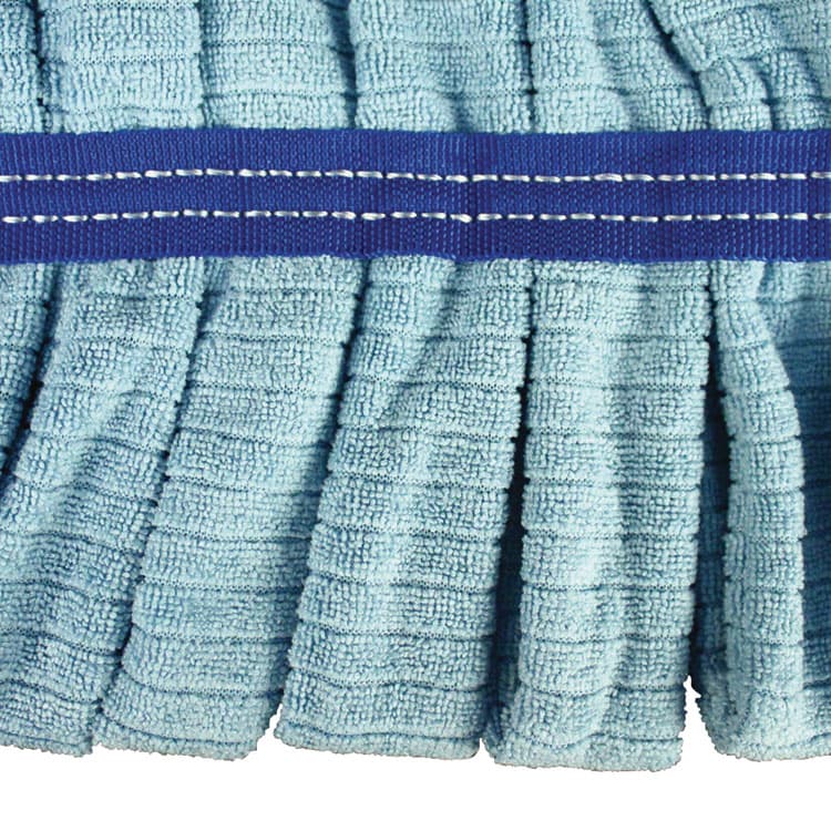 IMPACT PRODUCTS, LLC Microfiber Tube Wet Mops, Large, 5" Headband, Blue, 12/Carton (IMPLF0003) thumbnail 2