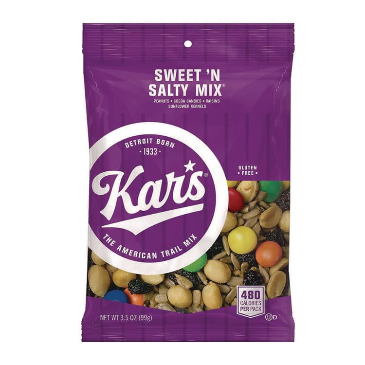 KAR'S NUTS Trail Mix Variety Pack, Assorted Flavors, 18 Bags/Carton (KSAKAR08825) thumbnail 4