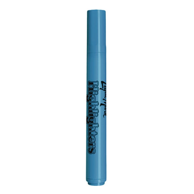 LIQUI-MARK CORP Tank Fluorescent Highlighter, Blue Ink, Chisel Tip, Blue Barrel, Dozen (LQM60823) thumbnail 4