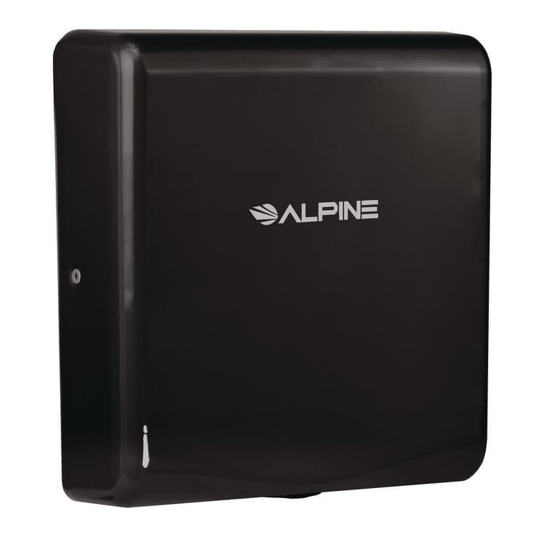 ALPINE INDUSTRIES Willow Commercial 120V Automatic Hand Dryer, 3.93 x 11.25 x 12.63, Black (ALHALP40510BLA)