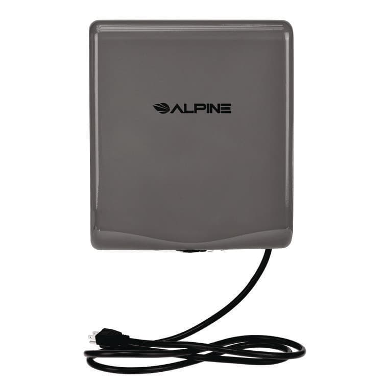 ALPINE INDUSTRIES Willow Commercial 120V Automatic Hand Dryer, 3.93 x 11.25 x 12.63, Gray (ALHALP40510GRY) thumbnail 4