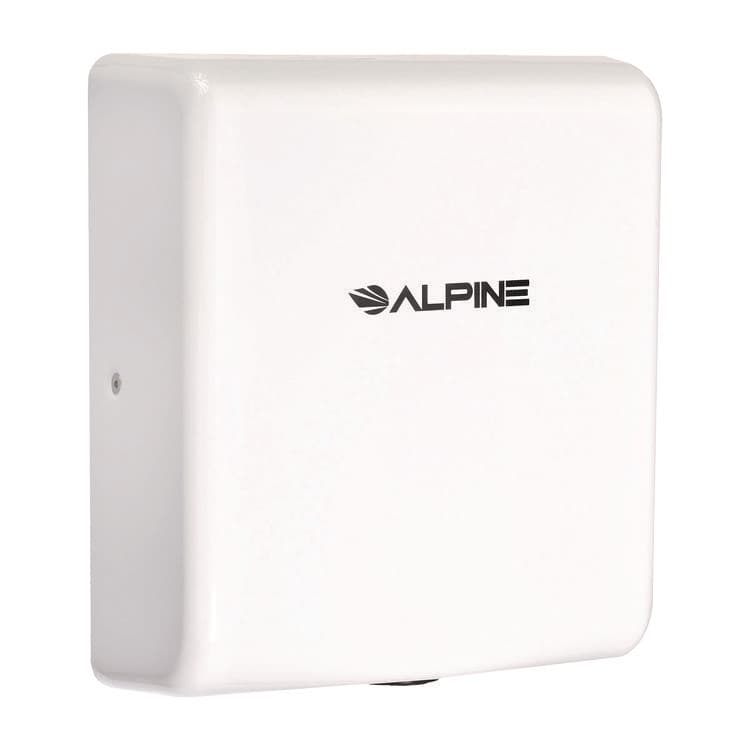 ALPINE INDUSTRIES Willow Commercial 120V Automatic Hand Dryer, 3.93 x 11.25 x 12.63, White (ALHALP40510WHI)