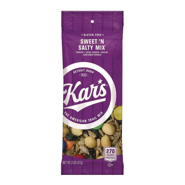 KAR'S NUTS Trail Mix Variety Pack, Assorted Flavors, 24 Packets/Box (KSAKAR08362) thumbnail 4