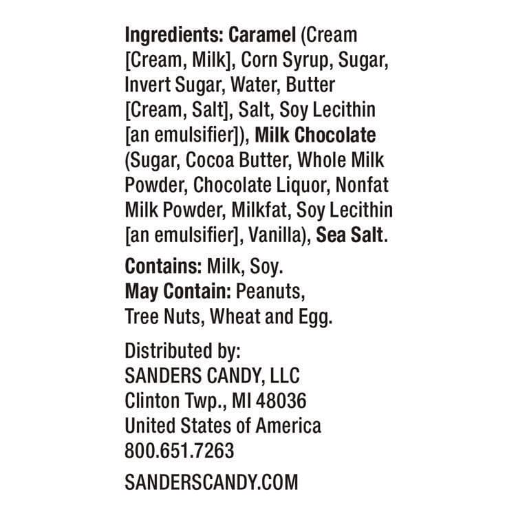 MORLEY CANDY MAKERS Small Batch Wonders Milk Chocolate Sea Salt Caramels, 18 oz Tub (NDEMRY30986) thumbnail 3