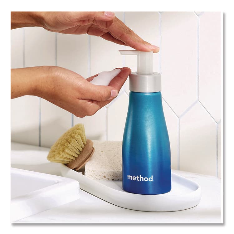 METHOD PRODUCTS . Refill + Reuse Foaming Hand Soap Refill, Sweet Water Scent, 1 oz Refill Bottle, 2/Pack (MTH356011) thumbnail 4