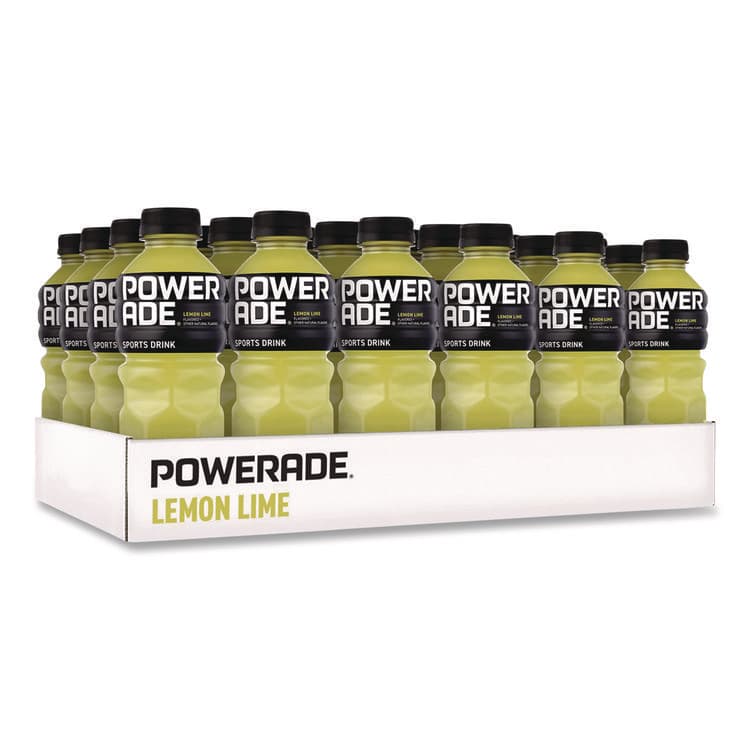 COCA-COLA Sports Drink, Lemon Lime, 20 oz Bottle, 24/Pack (POW049000003697)