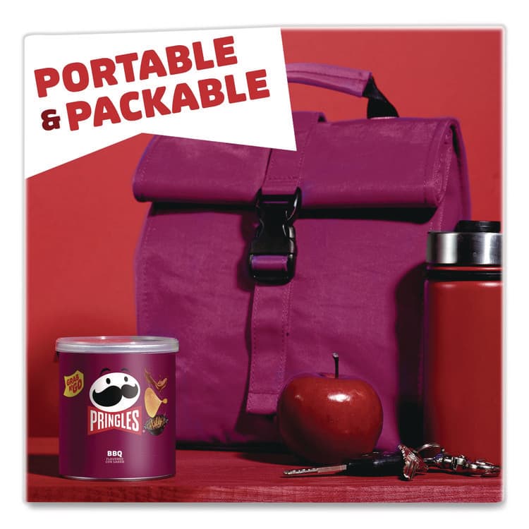 KELLOGG'S Grab and Go BBQ Crisps, 1.4 oz Can, 12/Carton (PRGKEE18372) thumbnail 4