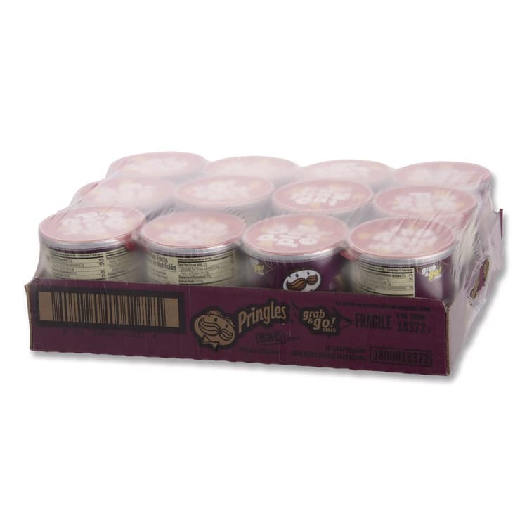 KELLOGG'S Grab and Go BBQ Crisps, 1.4 oz Can, 12/Carton (PRGKEE18372) thumbnail 2