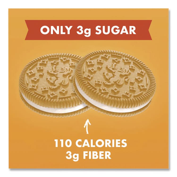 RIP VAN Leos Golden Vanilla Sandwich Cookies, 2 Cookies/Pack, 10 Packs/Box (RIPRVW62001) thumbnail 3