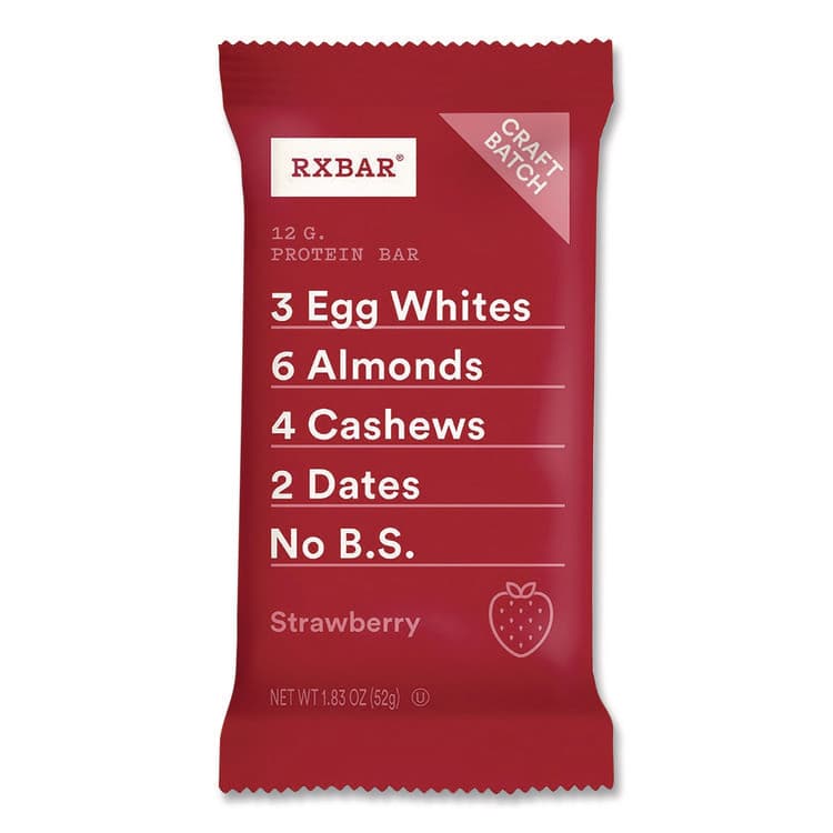 KELLOGG'S Gluten-Free Strawberry Protein Bar, 1.83 oz Bar, 12/Box (RXBKEE00580) thumbnail 2