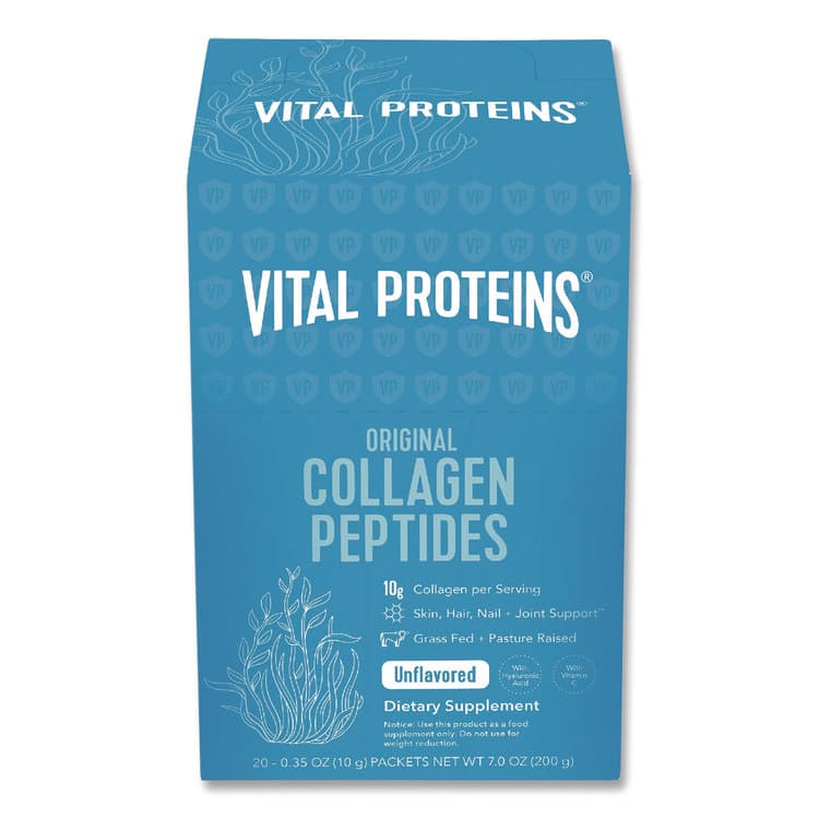 NESTLE HEALTH SCIENCE Collagen Peptides Powder, Unflavored, 0.3 oz Packet, 20/Box (VTPVVP00539)