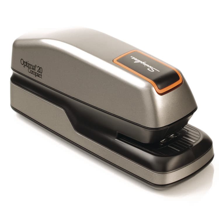 ACCO BRANDS, . Optima Grip Electric Stapler, 20-Sheet Capacity, Black/Silver (SWI48207) thumbnail 2