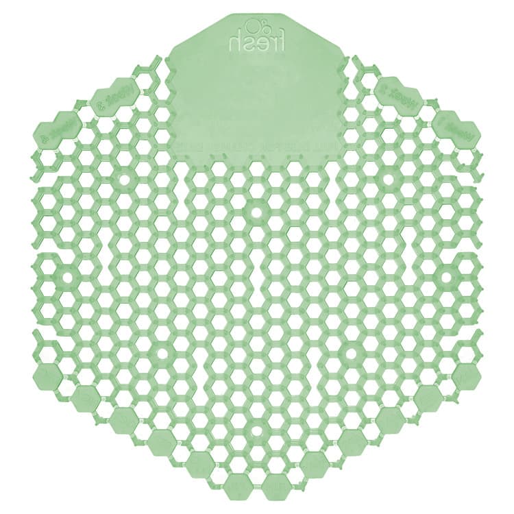 FRESH PRODUCTS Wave 3D Urinal Deodorizer, Cucumber Melon Scent, Green, 10/Box (FRS3WDS60CME) thumbnail 4