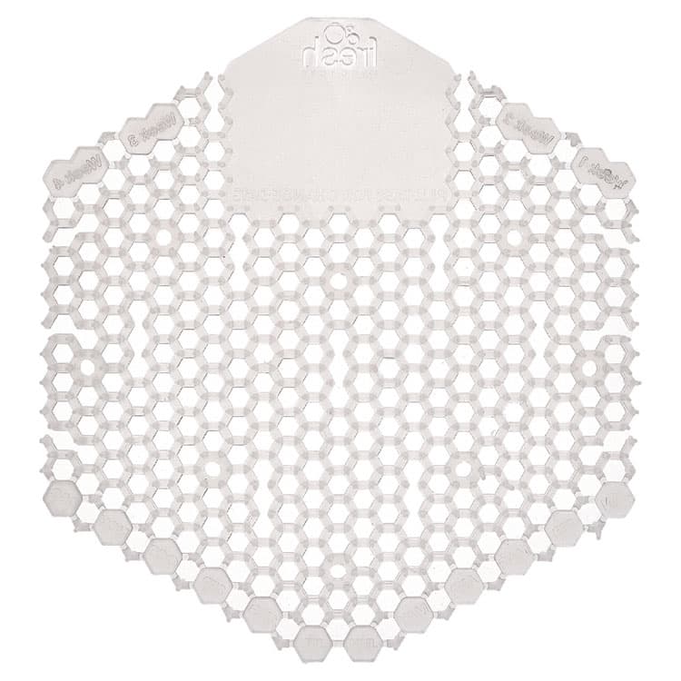 FRESH PRODUCTS Wave 3D Urinal Deodorizer, Honeysuckle Scent, Clear, 58 g, 10/Box, 6 Boxes/Carton (FRS3WDS60HON) thumbnail 4