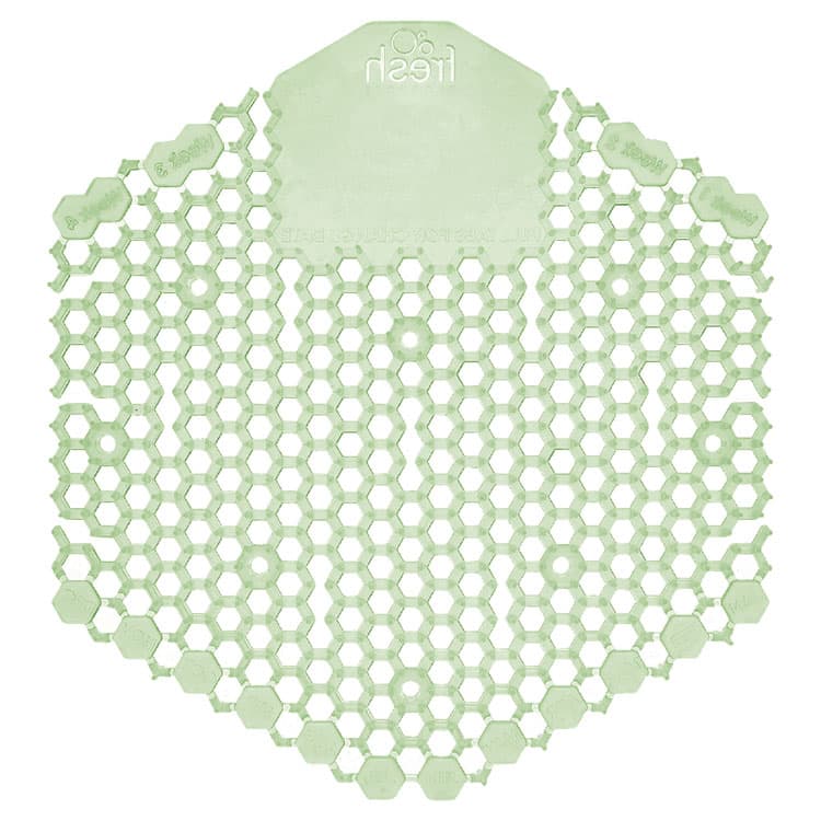 FRESH PRODUCTS Wave 3D Urinal Deodorizer, Herbal Mint Scent, 58 g, 10/Box, 6 Boxes/Carton (FRS3WDS60MIN) thumbnail 4