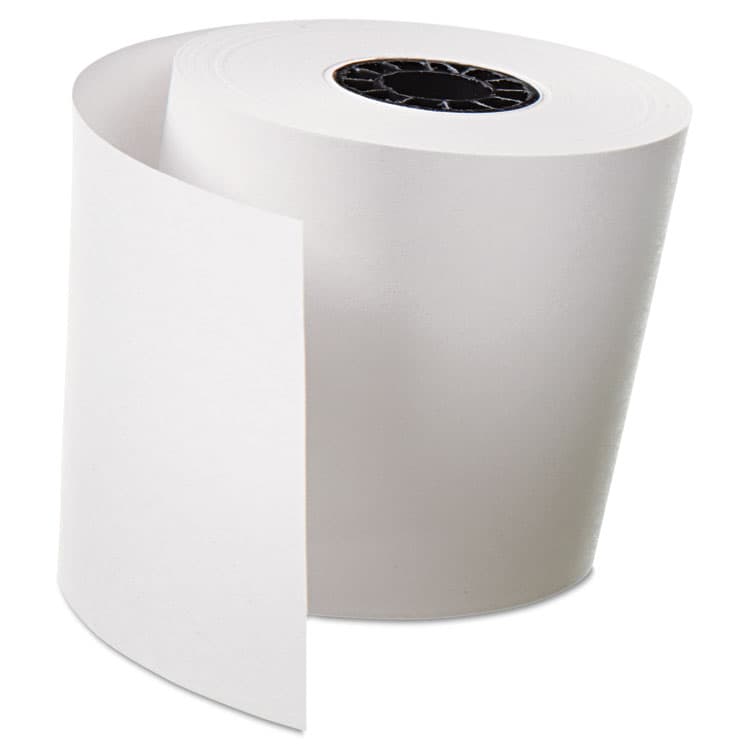 ICONEX Impact Bond Paper Rolls, 3" x 85 ft, White, 50/Carton (ICX90742203) thumbnail 2