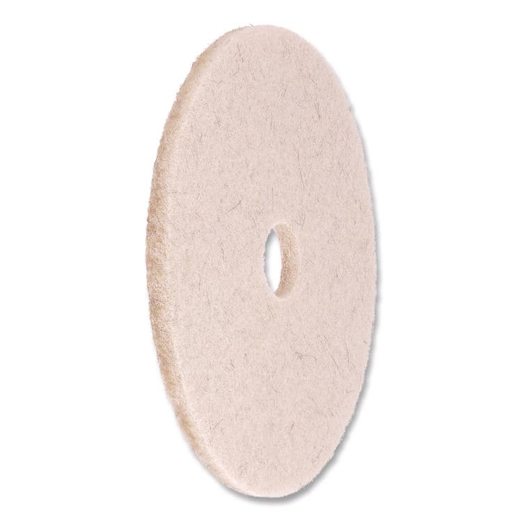 BOARDWALK Natural Hog Hair Burnishing Floor Pads, 21" Diameter, Tan, 5/Carton (BWK4021NHE) thumbnail 2