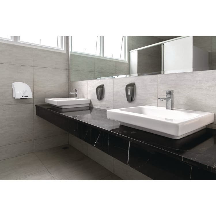 ALPINE INDUSTRIES Surface Mounted Soap and Hand Sanitizer Dispenser, 27 oz, 4.1 x 4.6 x 9.6, Gray (ALHALP425GRY) thumbnail 4