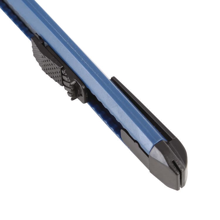 GREAT NECK SAW MFG. Snap-Off Utility Knife, 9 mm Blade, 5" Plastic Handle, Blue (GNSSBK3) thumbnail 4