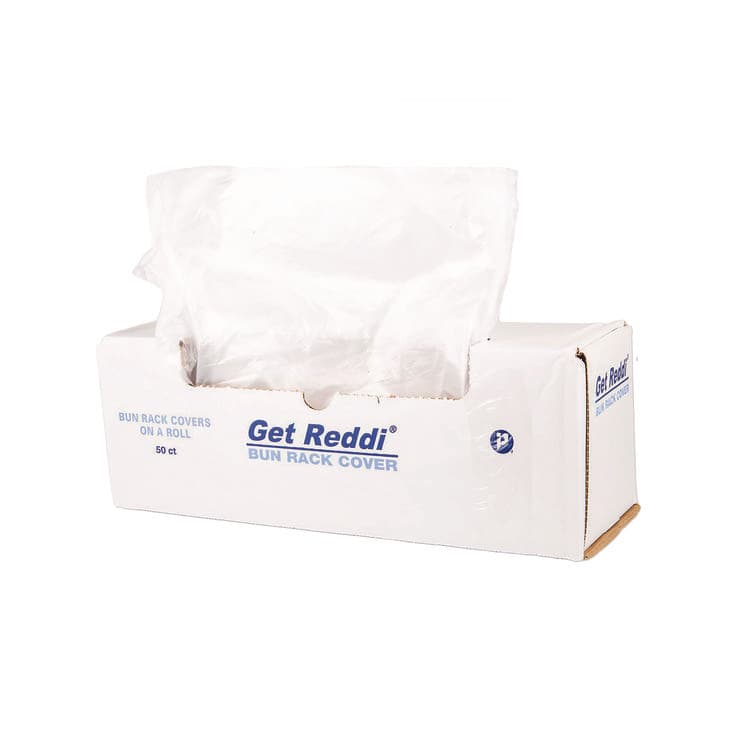 INTEGRATED BAGGING SYSTEMS Bun-Rack/Pan-Cover Film, 52 x 80, 50/Carton (IBSBRC52X80) thumbnail 4