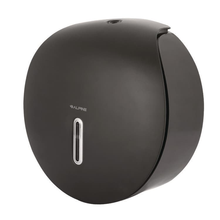 ALPINE INDUSTRIES Plastic Single Roll Jumbo Toilet Paper Dispenser, 5.3 x 11.5 x 11.7, Gray (ALHALP450GRY) thumbnail 3