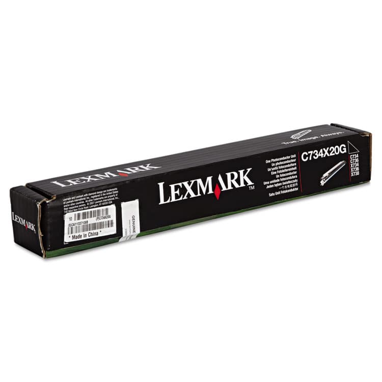 LEXMARK INT'L, . C734X20G Photoconductor Kit, 20,000 Page-Yield, Black (LEXC734X20G)