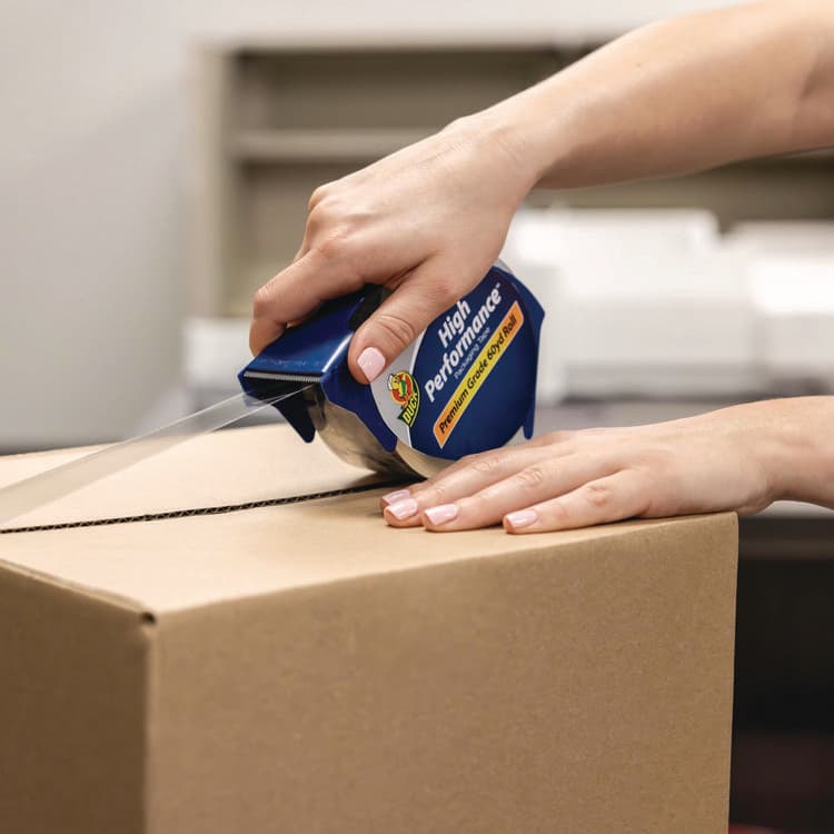 SHURTAPE TECHNOLOGIES HP260 Packaging Tape with Dispenser, 3" Core, 1.88" x 60 yds, Clear (DUC07364) thumbnail 4