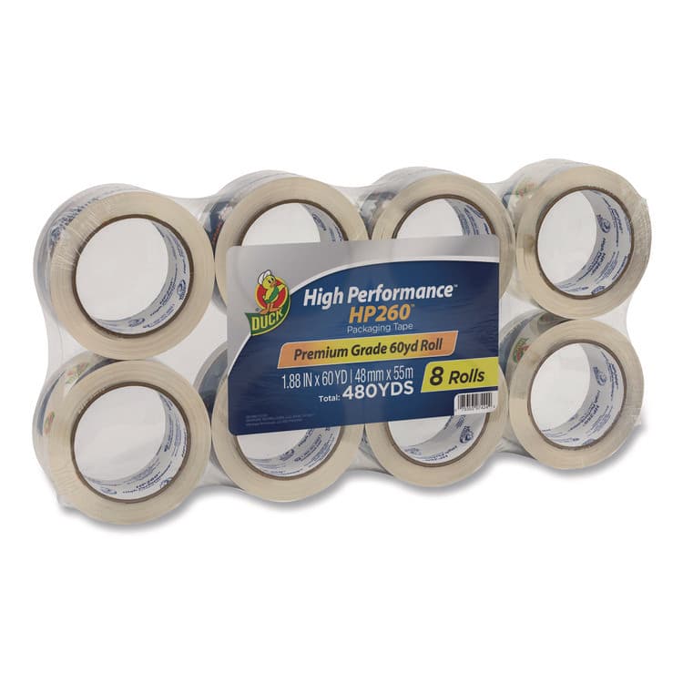 SHURTAPE TECHNOLOGIES HP260 Packaging Tape, 3" Core, 1.88" x 60 yds, Clear, 8/Pack (DUC0007424) thumbnail 2