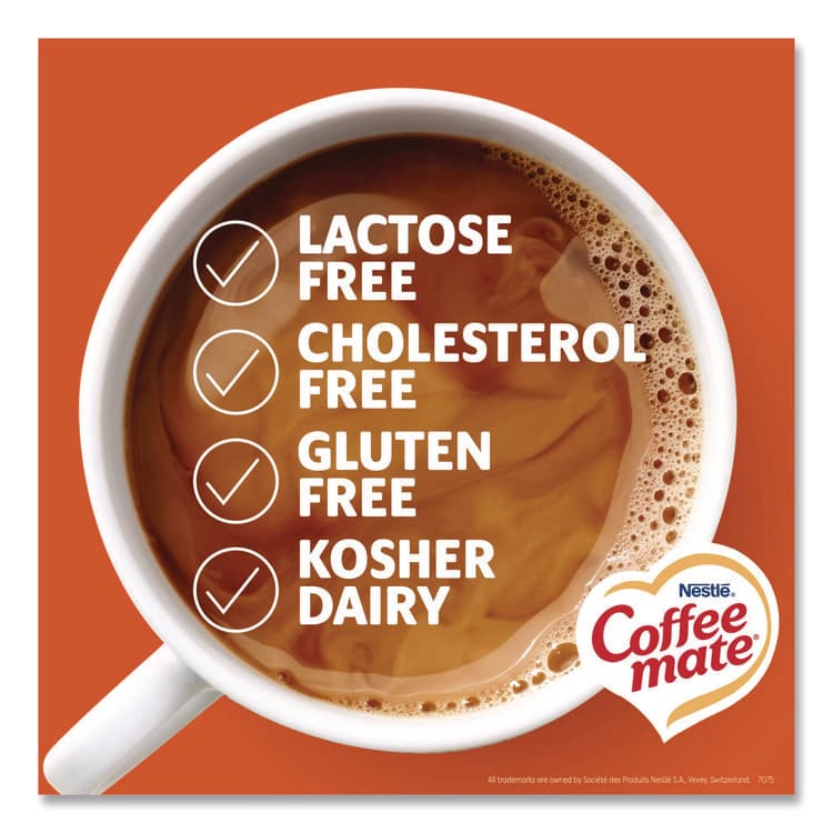 NESTLE Non-Dairy Powdered Creamer, Hazelnut, 15 oz Canister, 12/Carton (NES12345CT) thumbnail 3