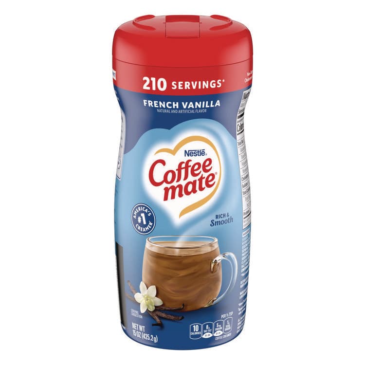 NESTLE French Vanilla Creamer Powder, 15 oz. Canister (NES35775)