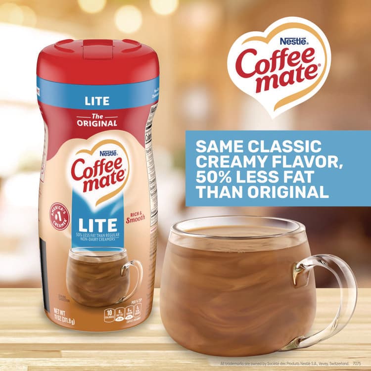 NESTLE Original Lite Powdered Creamer, 11 oz Canister (NES74185) thumbnail 2