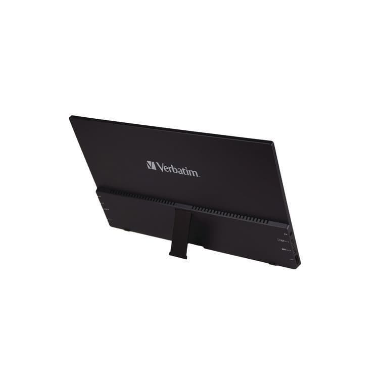 VERBATIM CORPORATION Portable Monitor, 14" Widescreen, IPS Panel, 1920 Pixels x 1080 Pixels, Plastic (VER49590) thumbnail 2