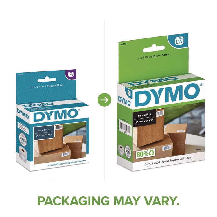 DYMO LabelWriter Address Labels, 1.25'' x 2.25'', White, 1,000 Labels/Roll (DYM30334) thumbnail 2