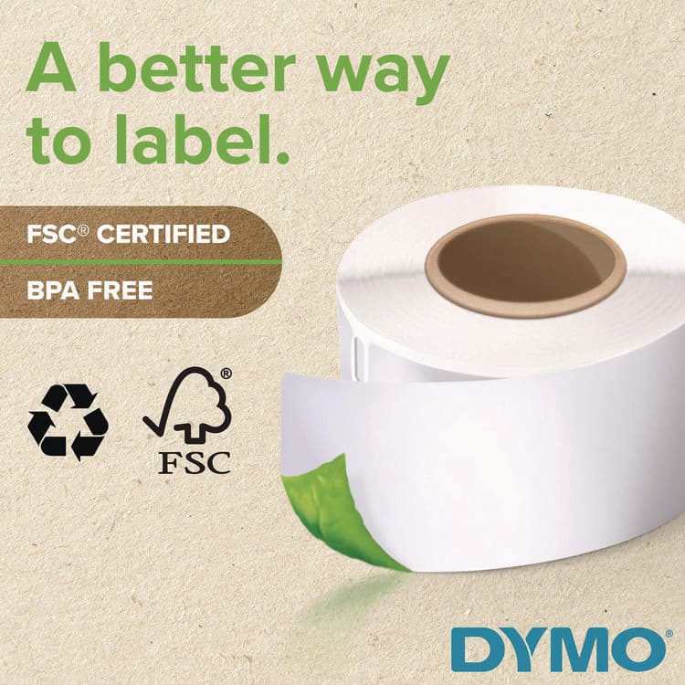 DYMO LabelWriter Shipping Labels, 4" x 6", White, 220 Labels/Roll (DYM1744907) thumbnail 3