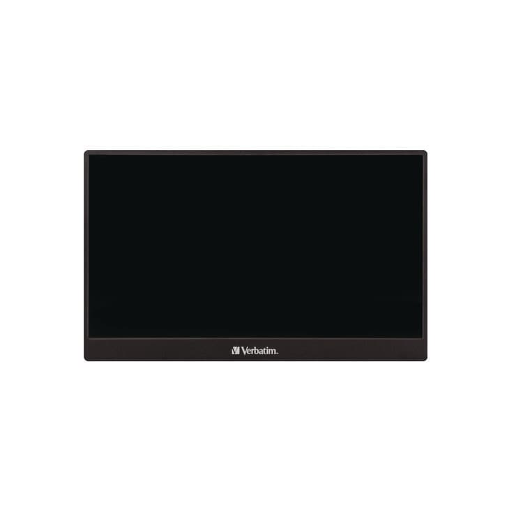 VERBATIM CORPORATION Portable Touchscreen Monitor, 17.3" Widescreen, IPS Panel, 1920 Pixels x 1080 Pixels (VER49593)