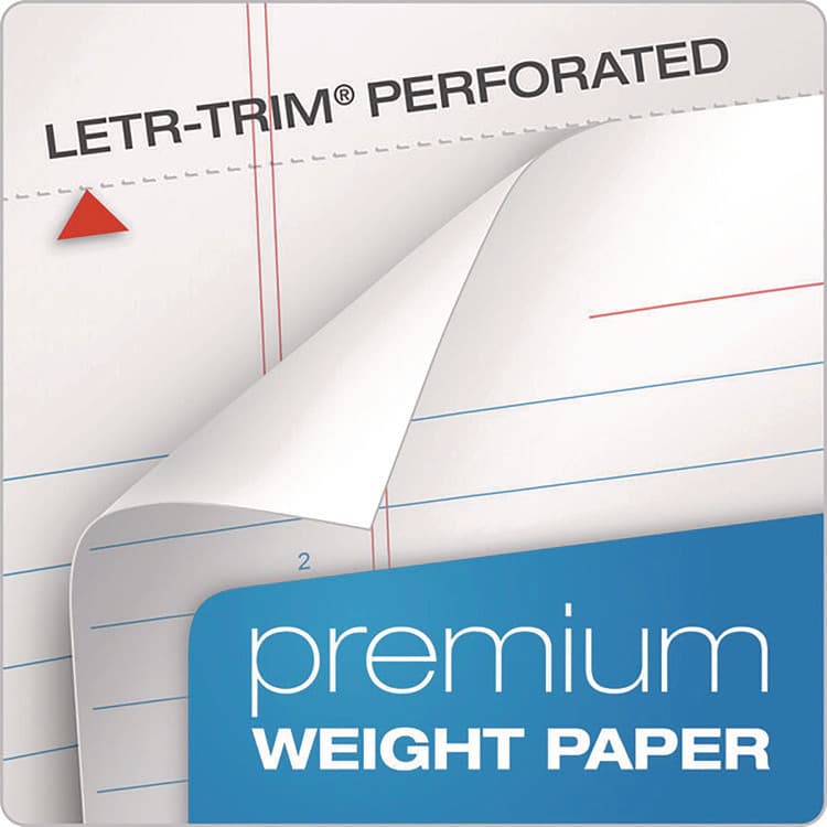 TOPS BUSINESS FORMS Docket Gold Planner Pad, Black Cover, Project-Management Format and Medium/College Rule, (70) White 8.5 x 11 Sheets (TOP63753) thumbnail 4