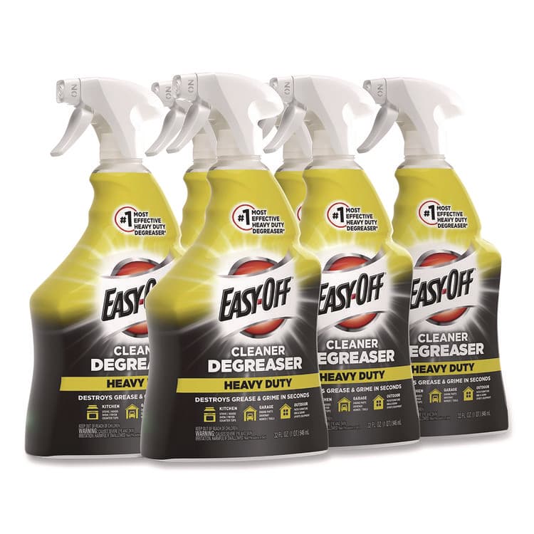 RECKITT BENCKISER Heavy Duty Cleaner Degreaser, 32 oz Spray Bottle, 6/Carton (RAC99624)